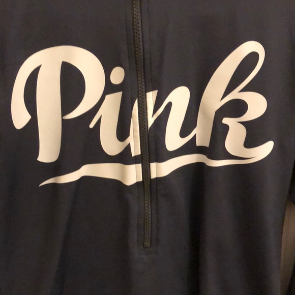 pink half zip pullover - Picture 2 of 3